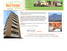 Tablet Screenshot of hotelvistavila.com